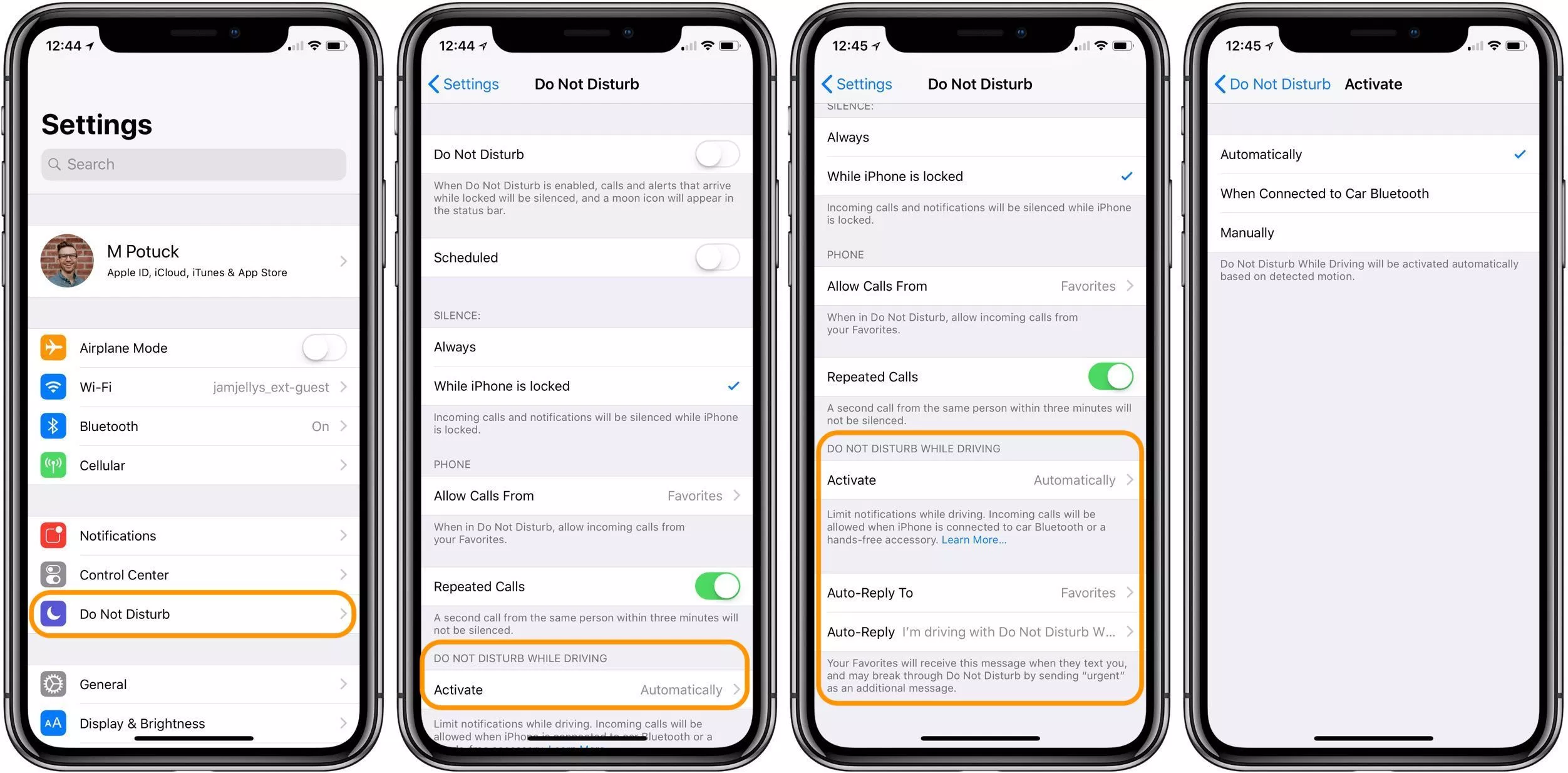 How to Enable Do Not Disturb While Driving - Do Not Disturb iPhone