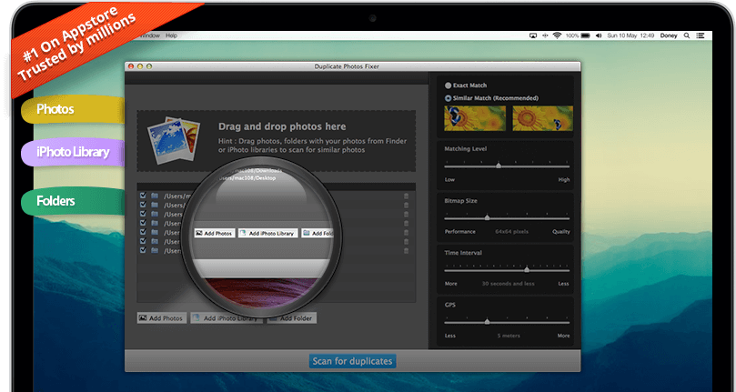 Duplicate Files Fixer to remove duplicate files mac