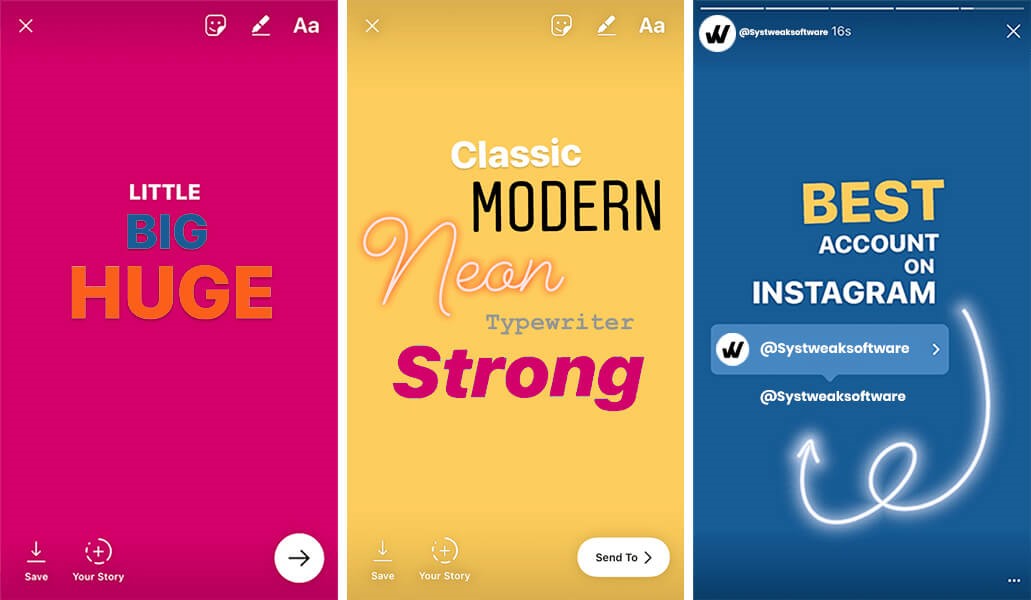 Instagram Story Font How To Add Custom Fonts To Instagram Stories Bad