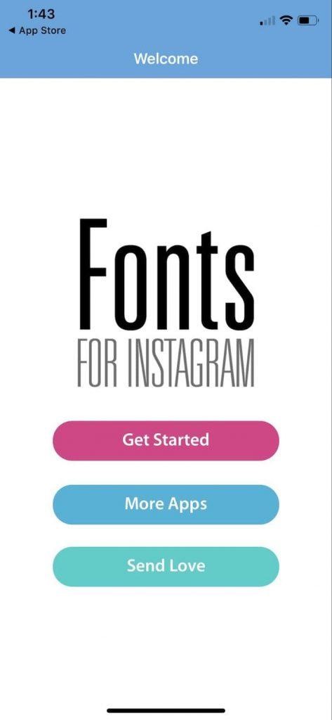 Font generator ig