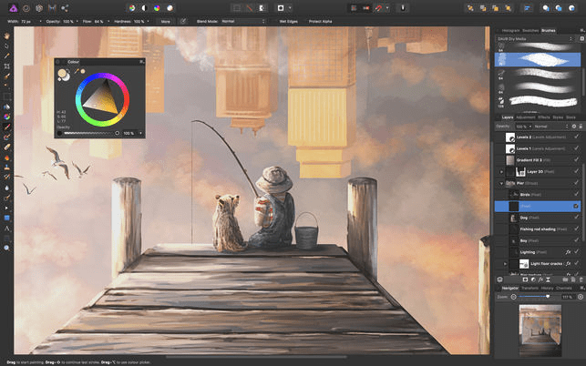Affinity Photo - lightweight picture editor