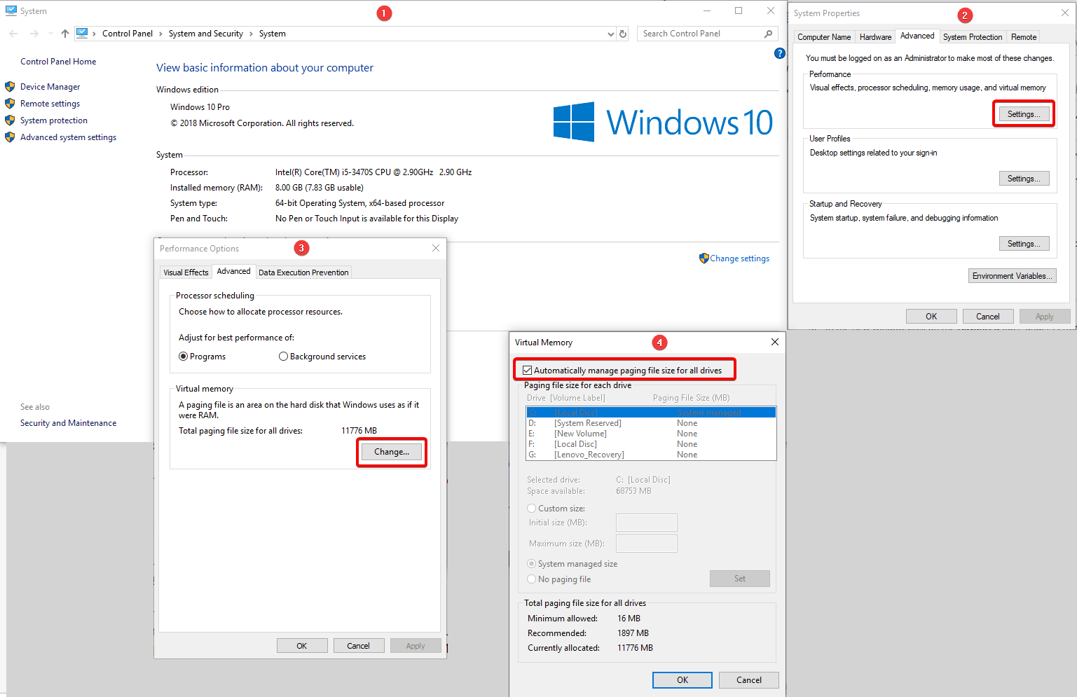 Ways to Fix Windows 10 100% Disk Usage Error Message