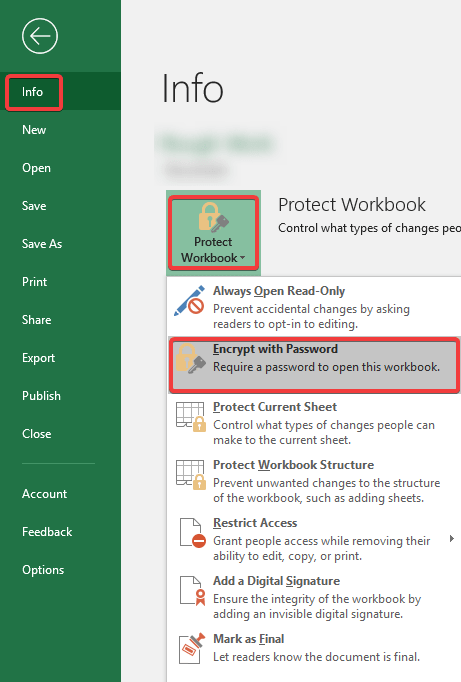 How To Password Protect Ms Word Excel And Powerpoint Files Vrogue 4625