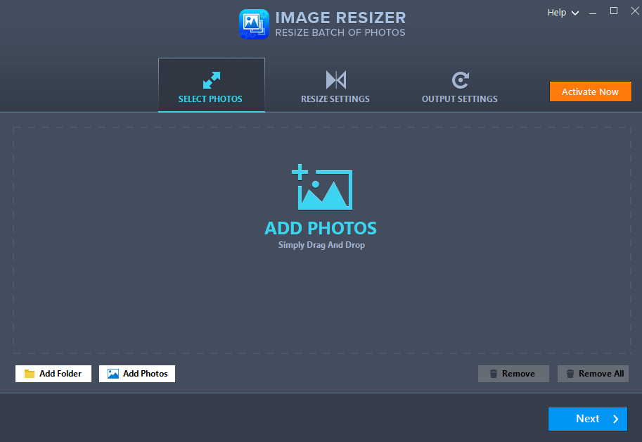 Image Resizer - Resize Batch of Photos