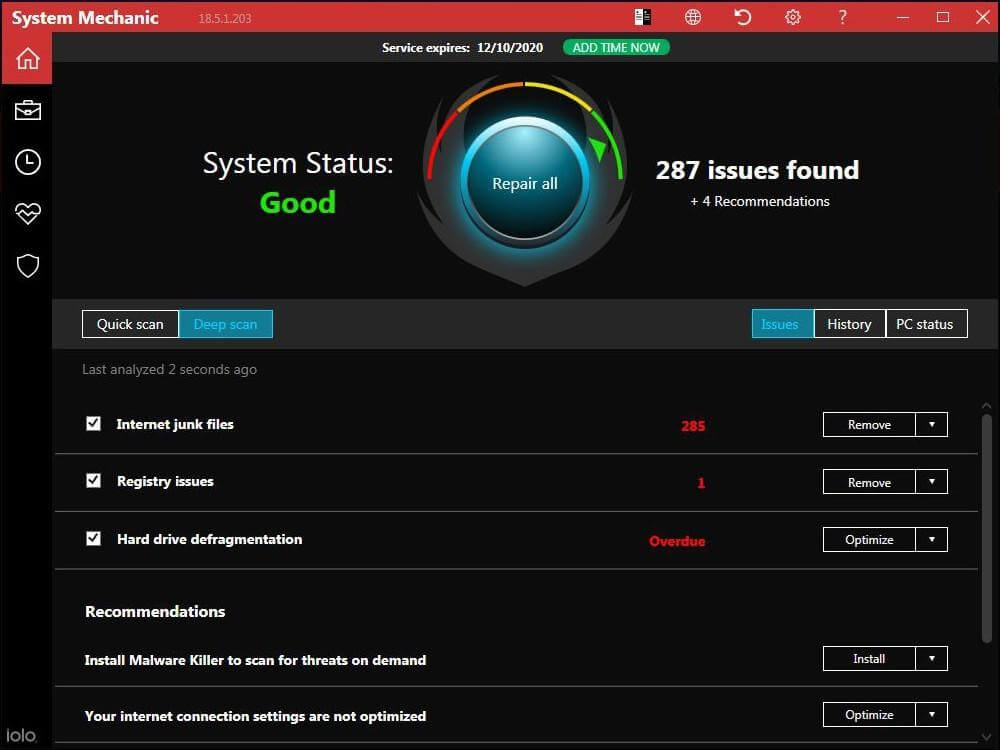 system mechanic vs ccleaner pro