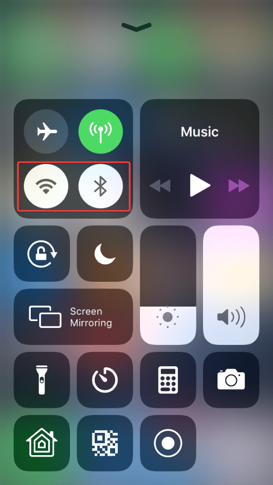 Turn Off Wi-Fi & Bluetooth