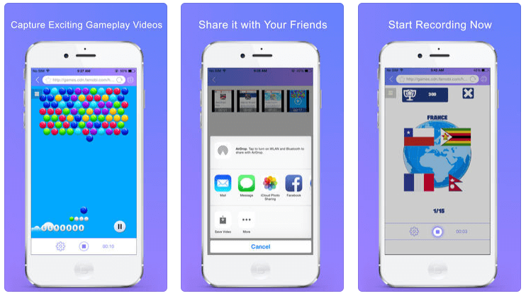 Web Reorder - Screen Recorder App