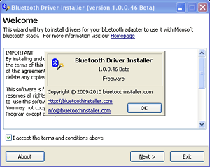 bluetooth driver installer