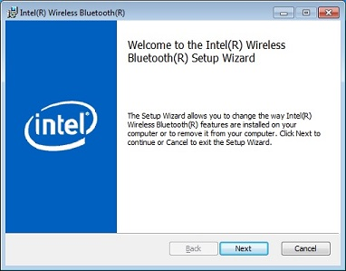 intel wireless bluetooth