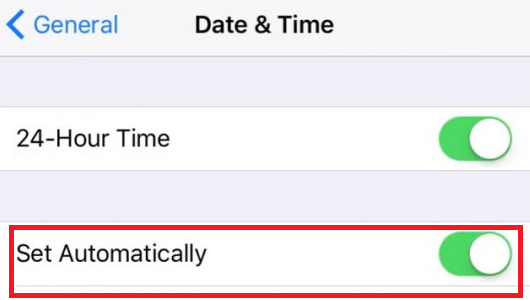 Set your Time And Date