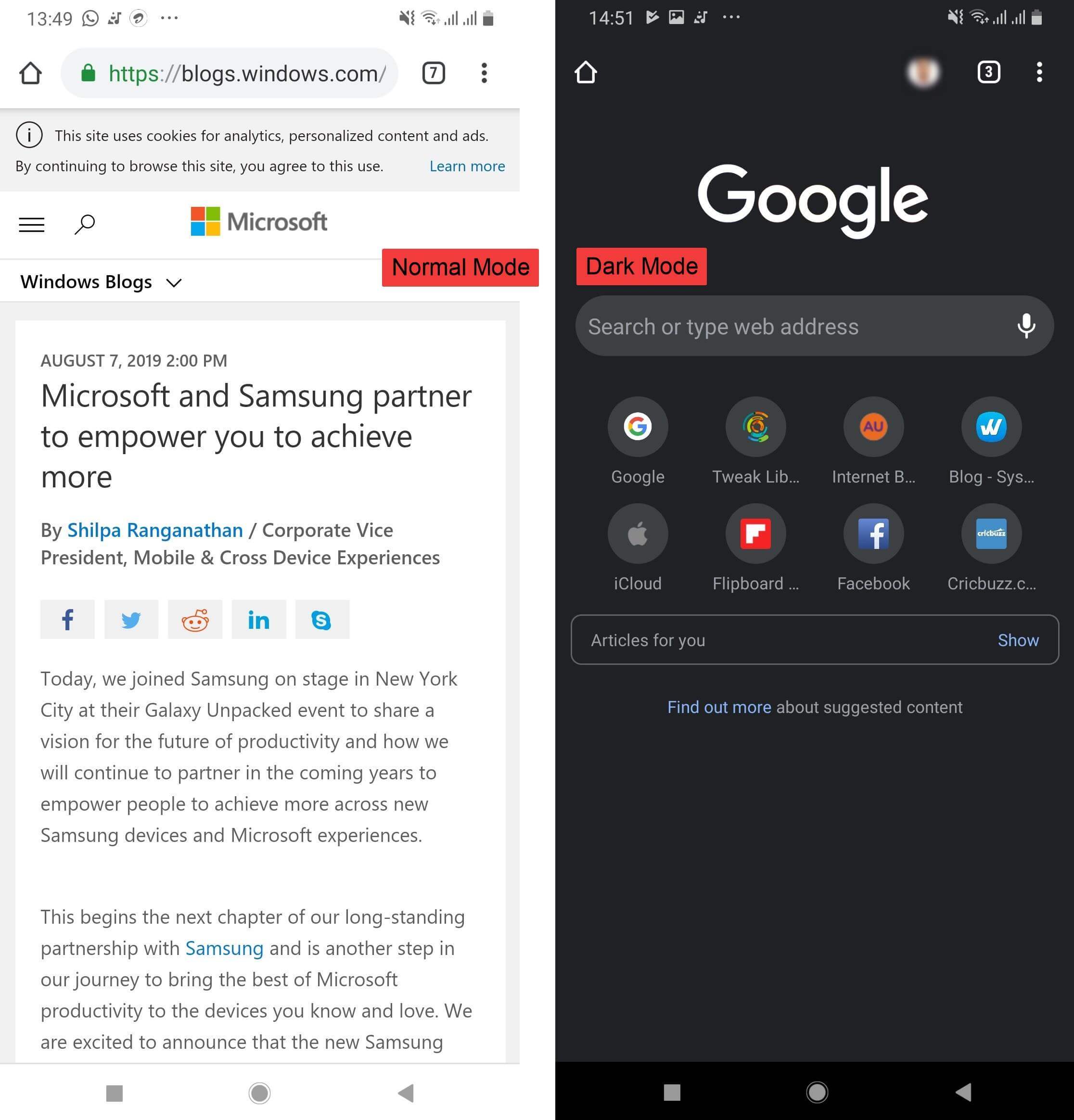The Way To Disable Dark Mode In Chrome On Android Ios Home Windows Mac