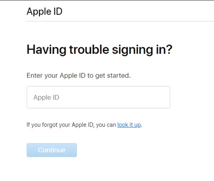 Apple ID_Sign in problem