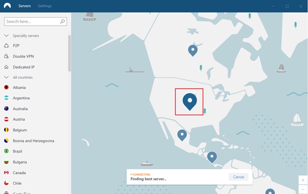 Location_NordVPN