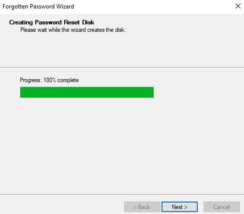 Password Reset Disk_Windows 10_ 4 step