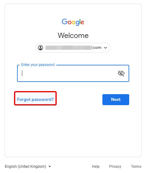 How To Recover Forgotten Gmail Password Gmail Account Recovery