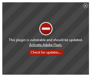 Adobe Flash Player For Mac Plug-in Failure