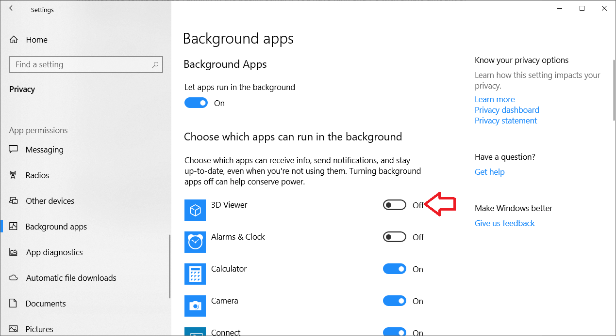 Stop Specific Background Apps