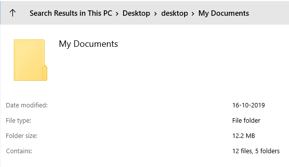 New File Explorer Properties