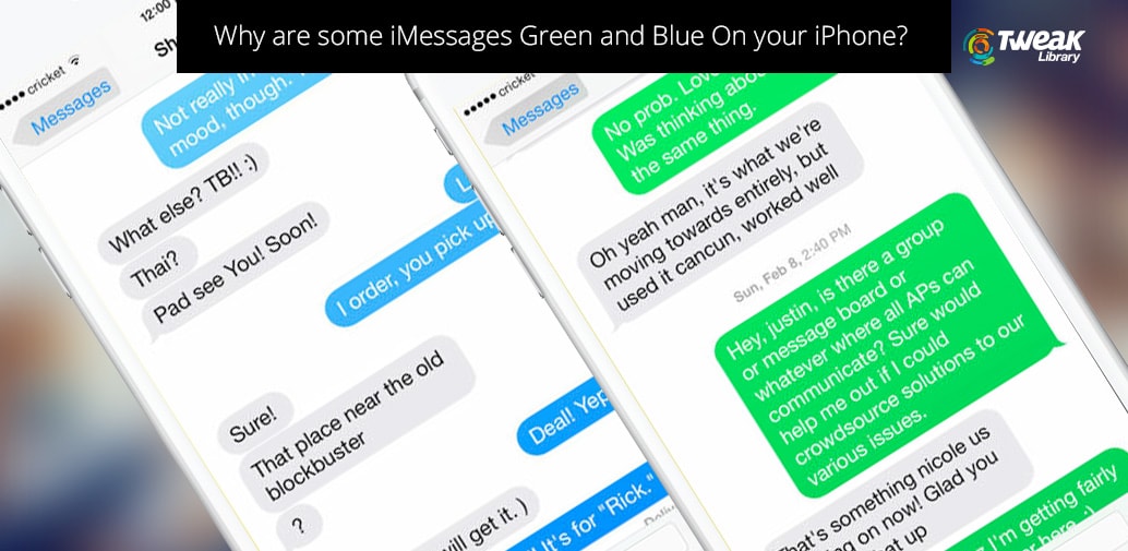 Why Are Some iMessages Green And Blue On Your iPhone?