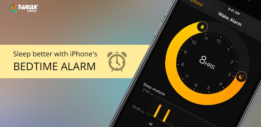 Sleep better with iPhone's Bedtime alarm