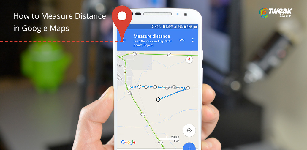 How to Measure Distance in Google Maps