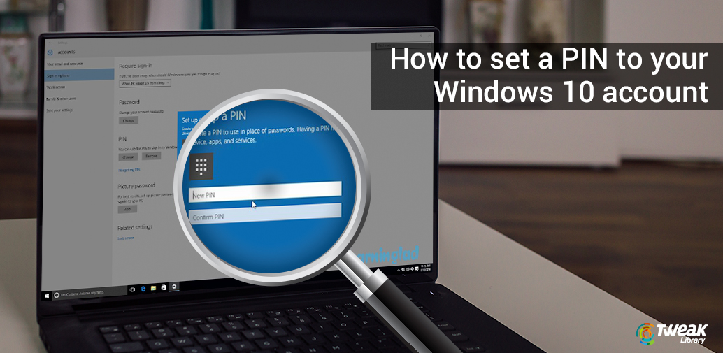 How To Set A Pin To Your Windows 10 Account - Vrogue