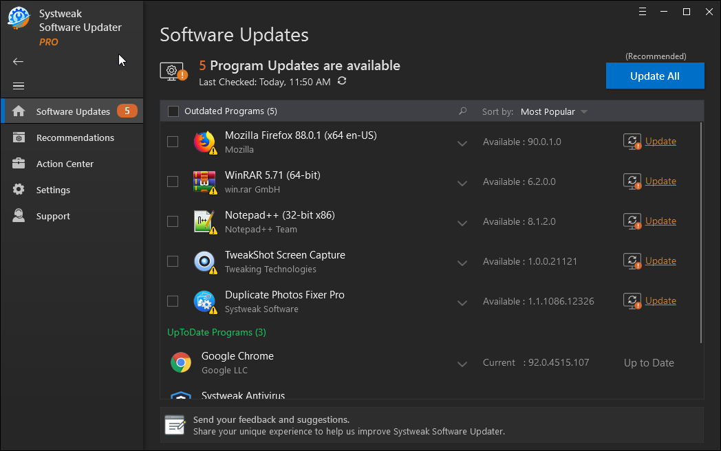 best updater software freeware windows 10