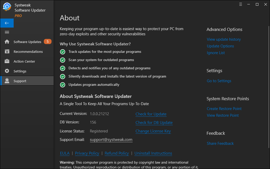 systweak software updater