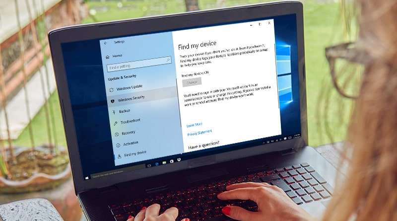 How to Setup Find My Device in Windows 10 - Tweaklibrary