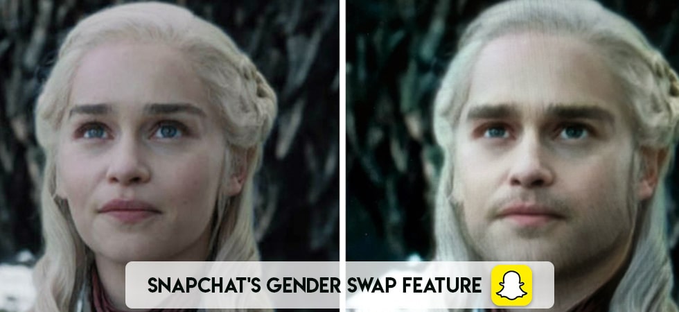 Snapchat’s Gender Swap feature
