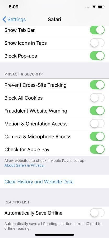 How To Stop Sharing Internet History On Your iPhone