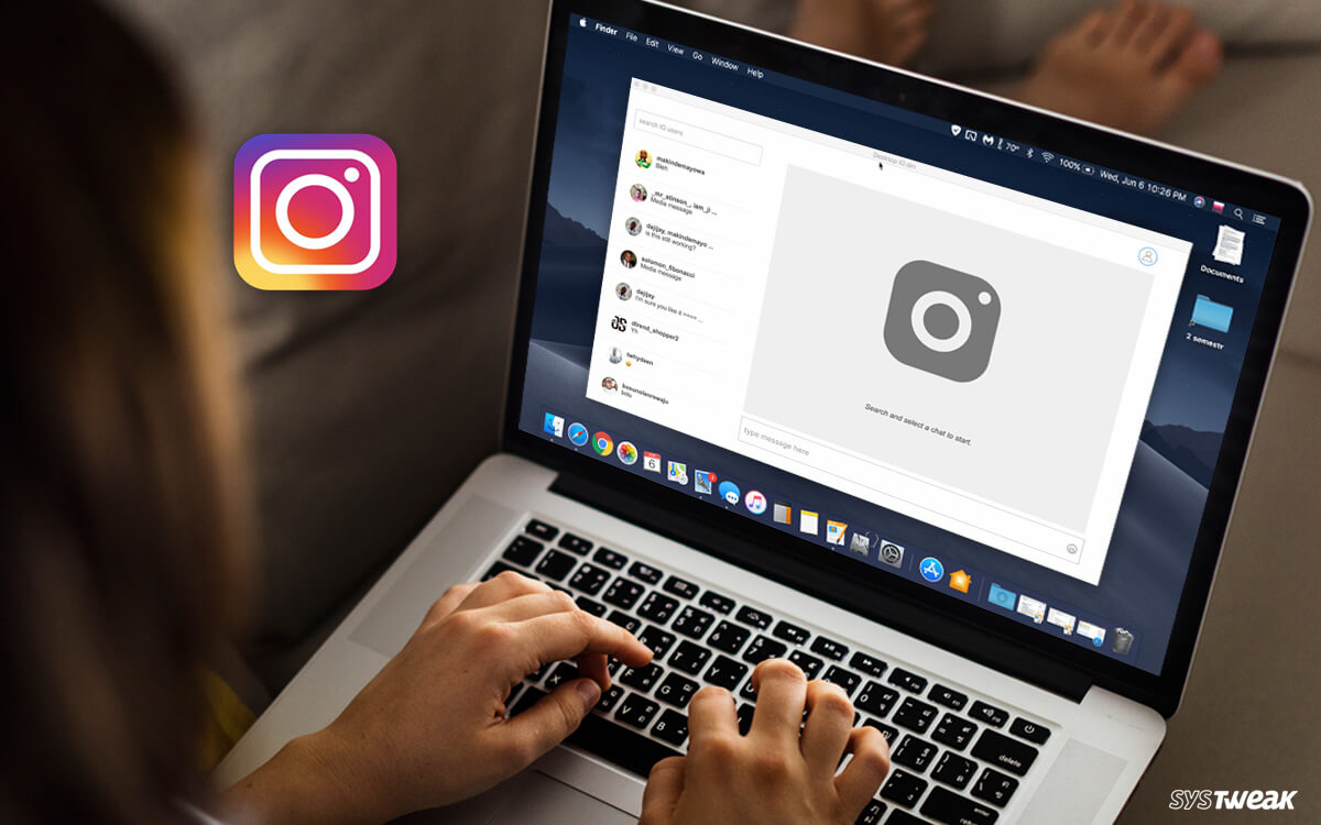 instagram for mac dm