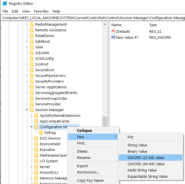 How to backup registry in windows 10