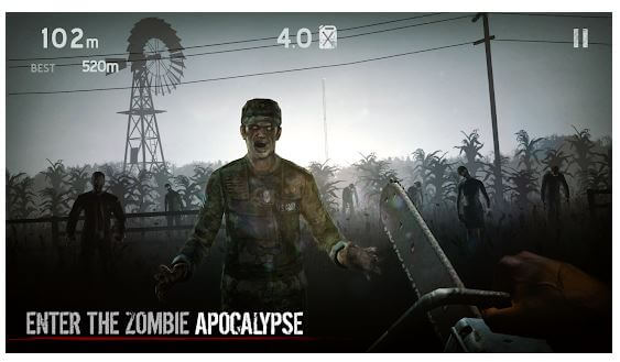 into the dead