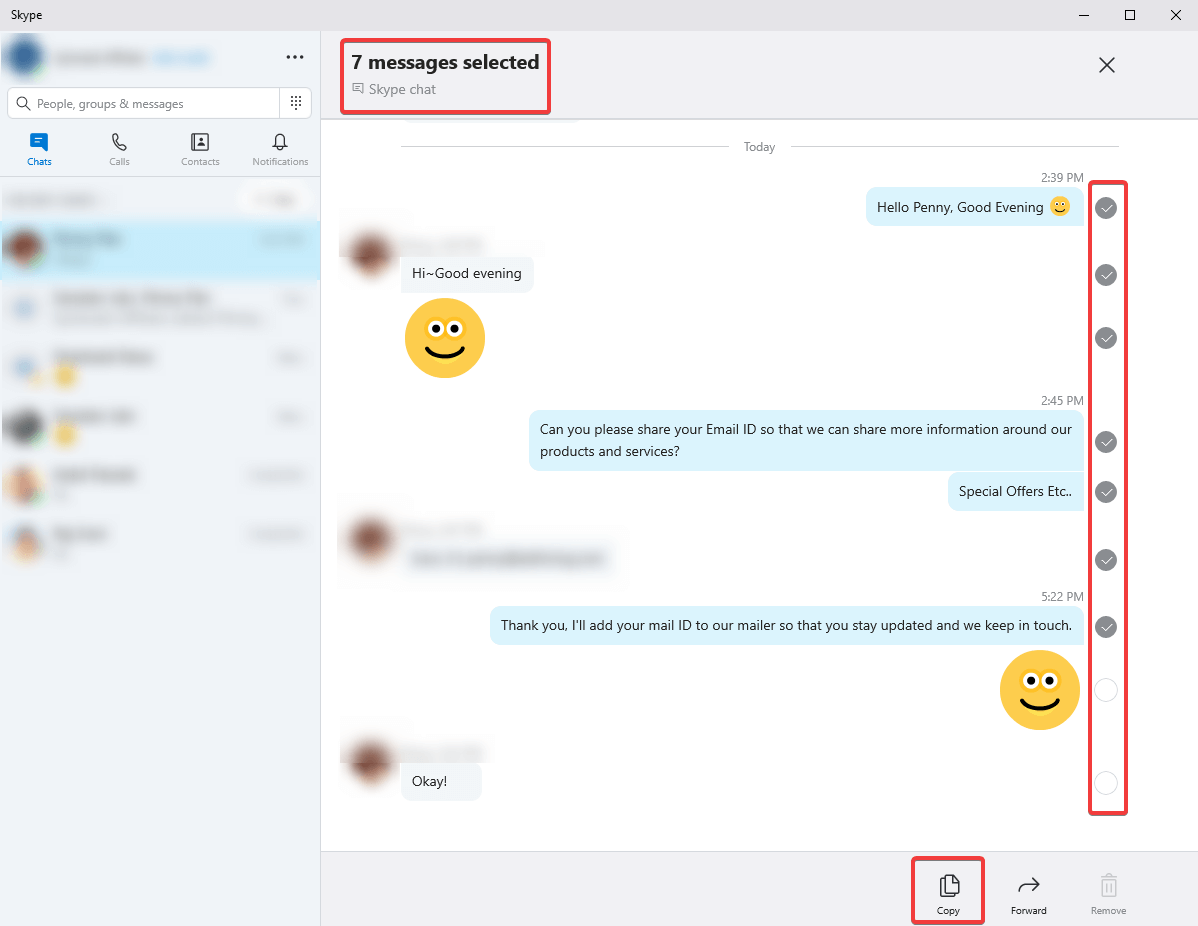 skype chat messages out of order