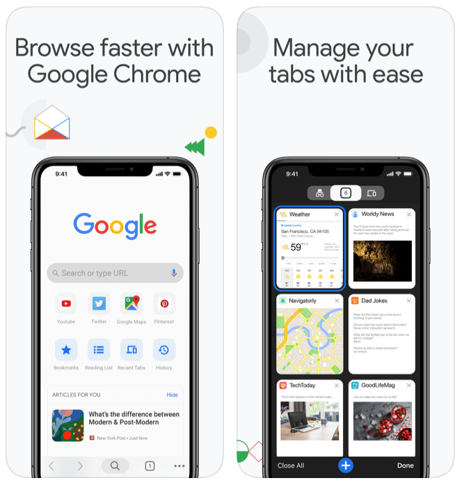 update browser iphone