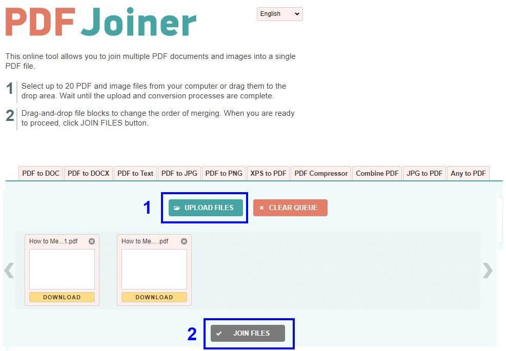 How To Merge Pdf Files Online For Free