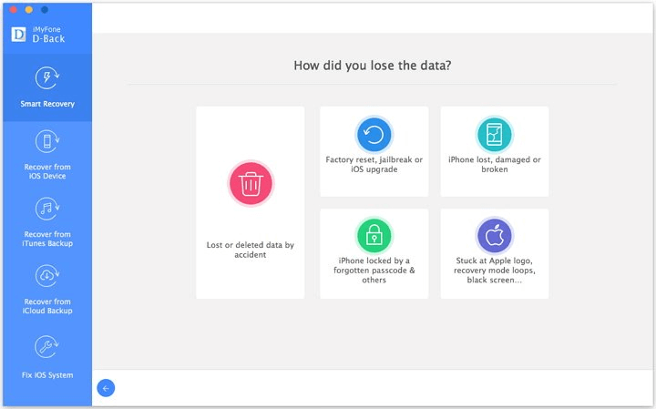 Select How You Lose Your Data