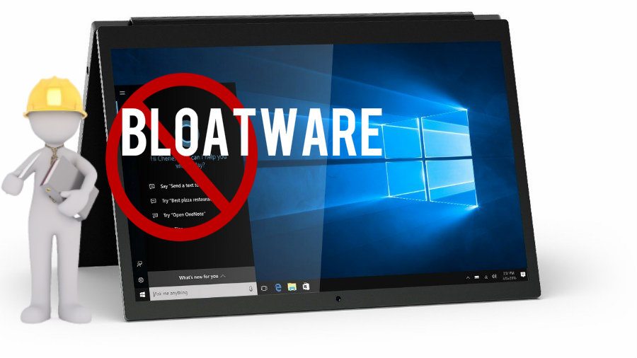 Remove windows 10 bloatware