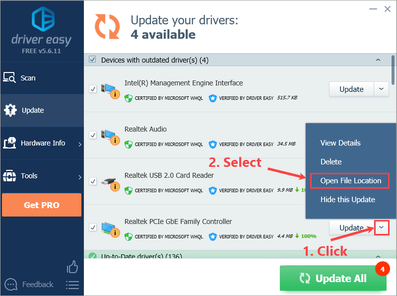 driver easy free software to update drivers
