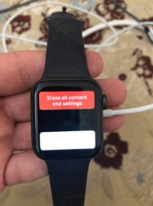 Reset Apple Watch
