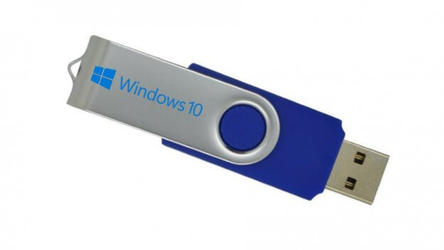 USB flash drive with windows 10