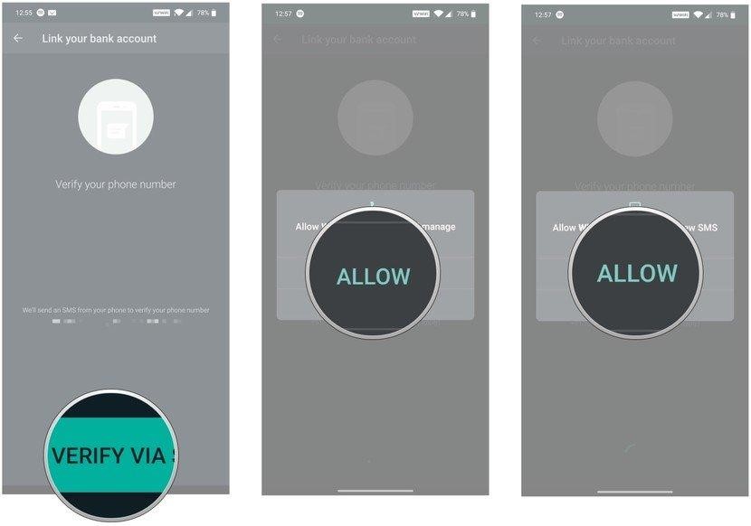 WhatsApp to send you text