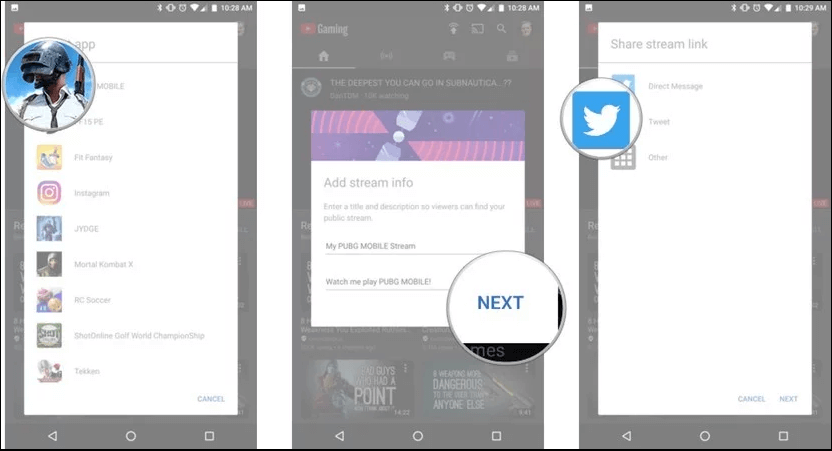stream mobile games on twitch