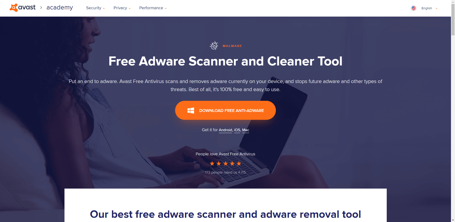 adaware antivirus removal tool