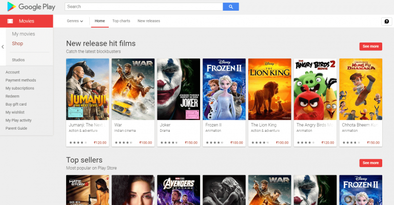 how can i watch google play movies for free