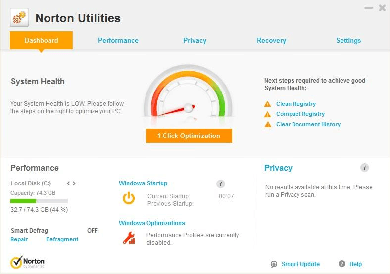 what is norton utilities premium benefit