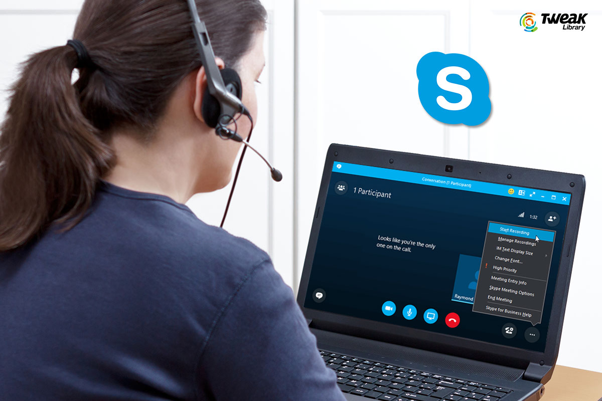 how to record a skype video call