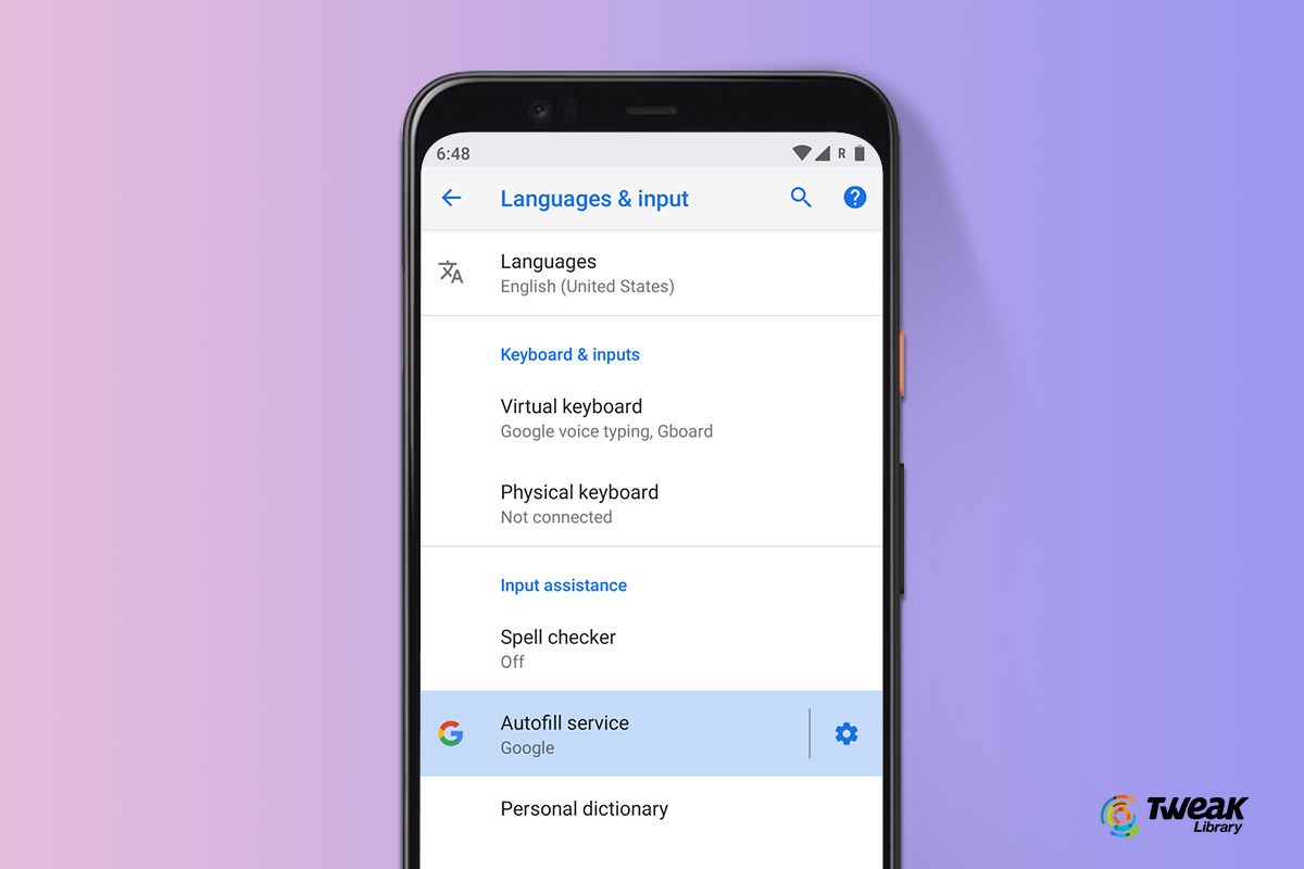 Android Autofill Service