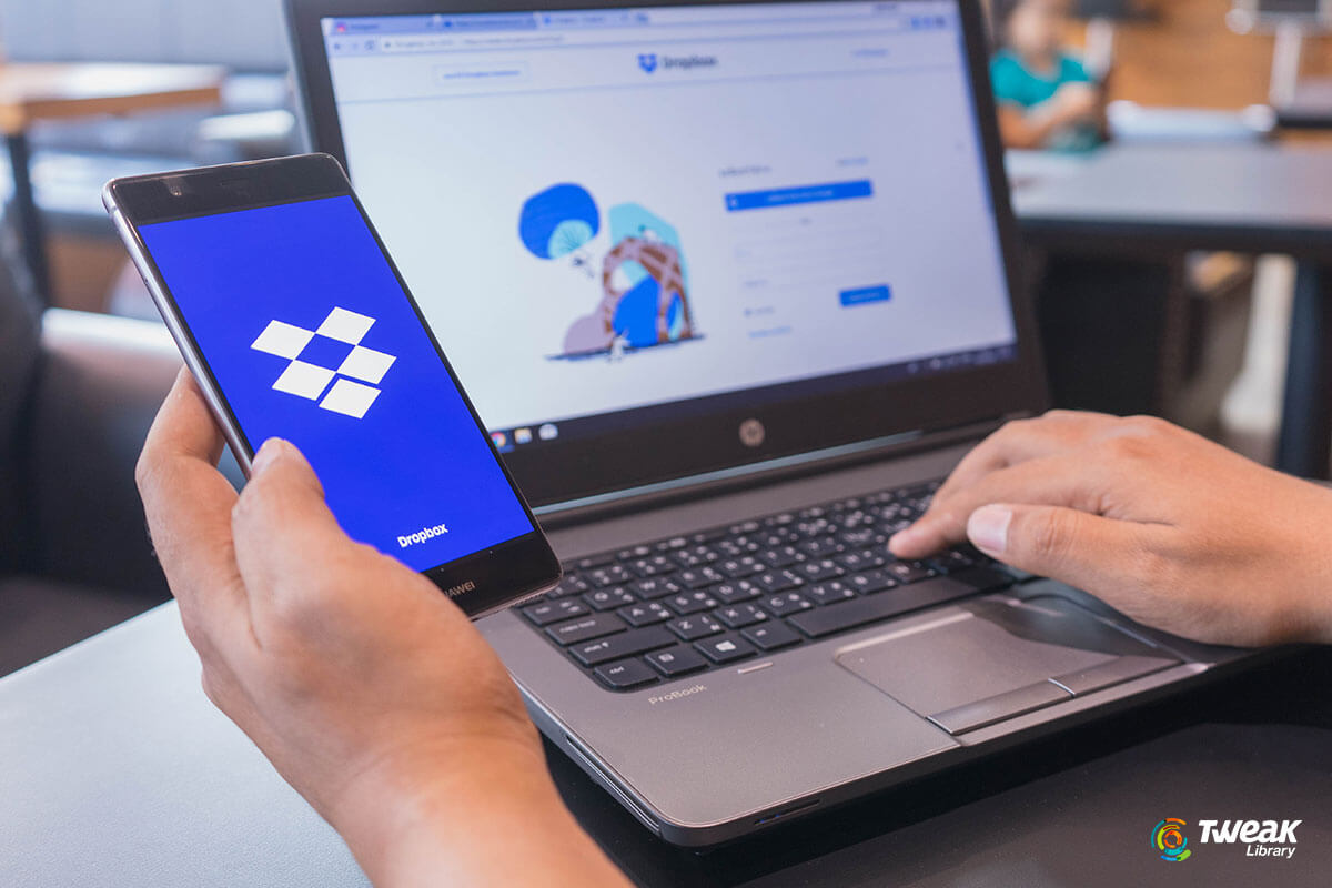 How to share dropbox folder